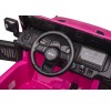 Auto Macchina Elettrica Jeep Wrangler Rubicon 12V per Bambini porte apribili Con telecomando Full accessori (Rosa)