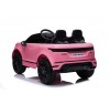 Auto Macchina Elettrica Range Rover Evoque 12V per Bambini porte apribili Con telecomando Full accessori (ROSA)