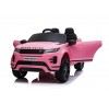 Auto Macchina Elettrica Range Rover Evoque 12V per Bambini porte apribili Con telecomando Full accessori (ROSA)