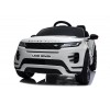 Auto Macchina Elettrica Range Rover Evoque 12V per Bambini porte apribili Con telecomando Full accessori (BIANCA)