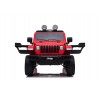 Auto Macchina Elettrica Jeep Wrangler Rubicon 12V per Bambini porte apribili Con telecomando Full accessori (Rossa)