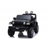 Auto Macchina Elettrica Jeep Wrangler Rubicon 12V per Bambini porte apribili Con telecomando Full accessori (Nera)