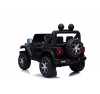 Auto Macchina Elettrica Jeep Wrangler Rubicon 12V per Bambini porte apribili Con telecomando Full accessori (Nera)