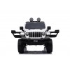 Auto Macchina Elettrica Jeep Wrangler Rubicon 12V per Bambini porte apribili Con telecomando Full accessori (Bianca)