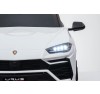 Auto Macchina Elettrica per Bambini 12V Lamborghini URUS Bianca con Telecomando Porte apribili Led e suoni Mp3