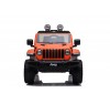 Auto Macchina Elettrica Jeep Wrangler Rubicon 12V per Bambini porte apribili Con telecomando Full accessori (Orange)