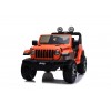 Auto Macchina Elettrica Jeep Wrangler Rubicon 12V per Bambini porte apribili Con telecomando Full accessori (Orange)