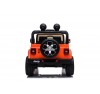 Auto Macchina Elettrica Jeep Wrangler Rubicon 12V per Bambini porte apribili Con telecomando Full accessori (Orange)