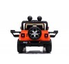 Auto Macchina Elettrica Jeep Wrangler Rubicon 12V per Bambini porte apribili Con telecomando Full accessori (Orange)