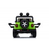 Auto Macchina Elettrica Jeep Wrangler Rubicon 12V per Bambini porte apribili Con telecomando Full accessori (Green)