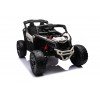 Auto Macchina Elettrica per Bambini 24V UTV CAN AM MAVERICK  Telecomando 2 Motori da 200W Porte Apribili Bianca