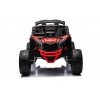 Auto Macchina Elettrica per Bambini 24V UTV CAN AM MAVERICK  Telecomando 2 Motori da 200W Porte Apribili Rossa