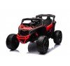 Auto Macchina Elettrica per Bambini 24V UTV CAN AM MAVERICK  Telecomando 2 Motori da 200W Porte Apribili Rossa