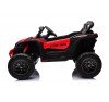 Auto Macchina Elettrica per Bambini 24V UTV CAN AM MAVERICK  Telecomando 2 Motori da 200W Porte Apribili Rossa