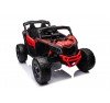 Auto Macchina Elettrica per Bambini 24V UTV CAN AM MAVERICK  Telecomando 2 Motori da 200W Porte Apribili Rossa