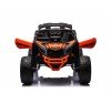 Auto Macchina Elettrica per Bambini 24V UTV CAN AM MAVERICK Full Optional Telecomand Doppio Motore TOYSCAR Orange