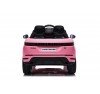 Auto Macchina Elettrica Range Rover Evoque 12V RUOTE IN GOMMA per Bambini porte apribili Con telecomando Full accessori (ROSA)