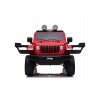 Auto Macchina Elettrica Jeep Wrangler Rubicon 12V per Bambini porte apribili Con telecomando Full accessori (Rossa)