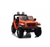 Auto Macchina Elettrica Jeep Wrangler Rubicon 12V per Bambini porte apribili Con telecomando Full accessori (Orange)