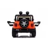 Auto Macchina Elettrica Jeep Wrangler Rubicon 12V per Bambini porte apribili Con telecomando Full accessori (Orange)