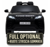 Auto Macchina Elettrica Range Rover Evoque 12V per Bambini porte apribili Con telecomando Full accessori (NERO)
