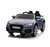 Auto Macchina Elettrica per Bambini 12V Audi TT RS 6 Sedile Pelle con Telecomando Grigio Blue