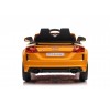 Auto Macchina Elettrica per Bambini 12V Audi TT RS 6 Sedile Pelle con Telecomando Giallo