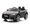 Auto Macchina Elettrica per Bambini 12V Audi TT RS 6 Sedile Pelle con Telecomando Grigio