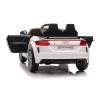 Auto Macchina Elettrica per Bambini 12V Audi TT RS 6 Sedile Pelle con Telecomando Bianca