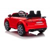 Auto Macchina Elettrica per Bambini 12V Audi TT RS 6 Sedile Pelle con Telecomando Rossa