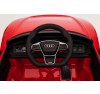 Auto Macchina Elettrica per Bambini 12V Audi RS e-tron GT Sedile Pelle con Telecomando Rossa