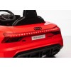 Auto Macchina Elettrica per Bambini 12V Audi RS e-tron GT Sedile Pelle con Telecomando Rossa