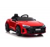 Auto Macchina Elettrica per Bambini 12V Audi RS e-tron GT Sedile Pelle con Telecomando Rossa