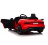 Auto Macchina Elettrica per Bambini 12V Audi RS e-tron GT Sedile Pelle con Telecomando Rossa