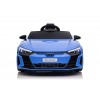 Auto Macchina Elettrica per Bambini 12V Audi RS e-tron GT Sedile Pelle con Telecomando Blue