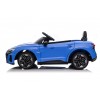 Auto Macchina Elettrica per Bambini 12V Audi RS e-tron GT Sedile Pelle con Telecomando Blue