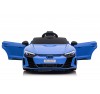 Auto Macchina Elettrica per Bambini 12V Audi RS e-tron GT Sedile Pelle con Telecomando Blue