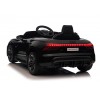 Auto Macchina Elettrica per Bambini 12V Audi RS e-tron GT Sedile Pelle con Telecomando Nera