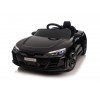 Auto Macchina Elettrica per Bambini 12V Audi RS e-tron GT Sedile Pelle con Telecomando Nera