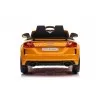 Auto Macchina Elettrica per Bambini 12V Audi TT RS 6 Sedile Pelle con Telecomando Giallo