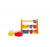 Scaffale per Giocattoli Portagiochi Mobiletto Multi Ripiano per Bambini con 9 ceste H95 x L79 x P42 