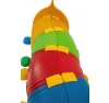 Bruco Tunnel Modulare per Bambini H108 x L185 x L100 cm