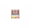 Scaffale per Giocattoli Portagiochi Mobiletto Multi Ripiano per Bambini con ceste H88 x L77x P36