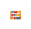 Scaffale per Giocattoli Portagiochi Mobiletto Multi Ripiano per Bambini con 9 ceste H95 x L79 x P42 