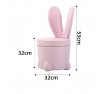 Sedia Portagiochi Bunny Rosa per Bambini Mobiletto 2 in 1 misure H53 x L32 x P32 