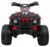 Super Quad elettrico Maverick per Bambini 12V doppio motore Full optional con Ammortozzatori Bianco Nero/rosso