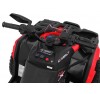 Super Quad elettrico Maverick per Bambini 12V doppio motore Full optional con Ammortozzatori Bianco Nero/rosso