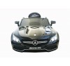 Auto Elettrica per Bambini 12V Mercedes C63 AMG Nera Porte Apribili con telecomando