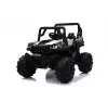 Auto Macchina Elettrica Fuoristrada Racing 2 Posti 12V per Bambini porte apribili Con telecomando (Bianca)
