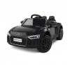 Auto Macchina Elettrica 12V Audi R8 Spyder per Bambini Led MP3 con Telecomando Sedile in pelle Nera